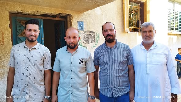 صورة خبر قراءة الفاتحة لكريمته انتصار على أحمد سامي أبو عامر