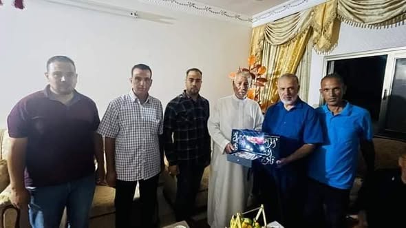 صورة خبر عقد قران ثائر حمزة الشواف على آية مروان أبو عيد